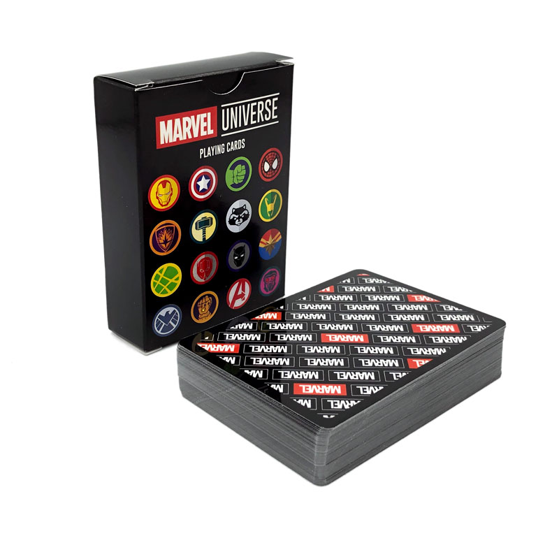 картинка Набор картонных игральных карт с героями Marvel от магазина ПРОКАРД