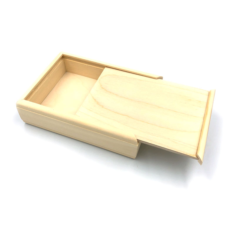 картинка Деревянная коробка для сувениров и карт (натуральный цвет) от магазина ПРОКАРД
