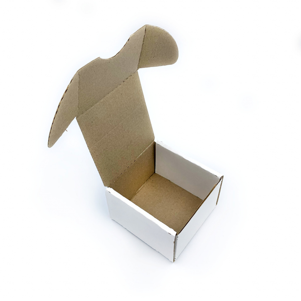 картинка Картонная коробка для 100 пластиковых карт от магазина ПРОКАРД