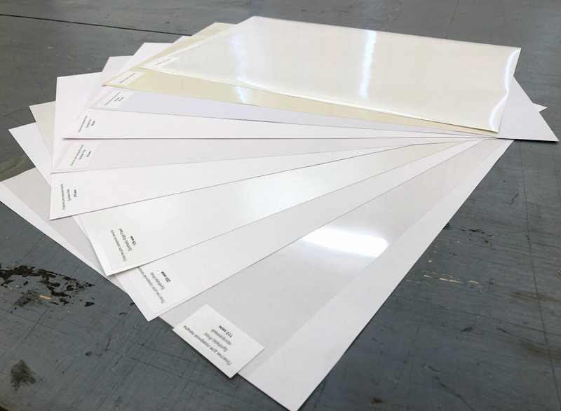 картинка Стартовый набор листового пластика Synthetic Print от магазина ПРОКАРД
